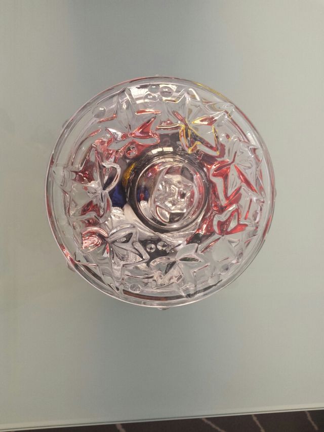 Bombonera cristal tallado