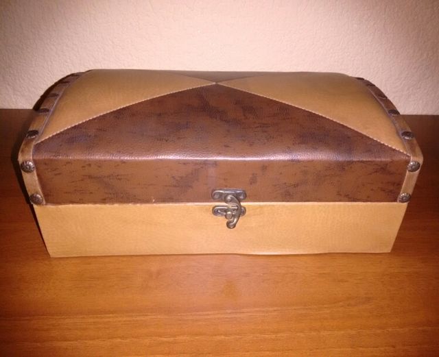 Caja forma baul
