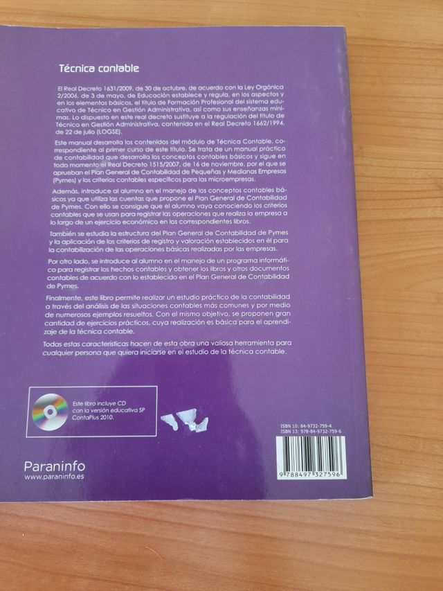 Libros de grado medio administración