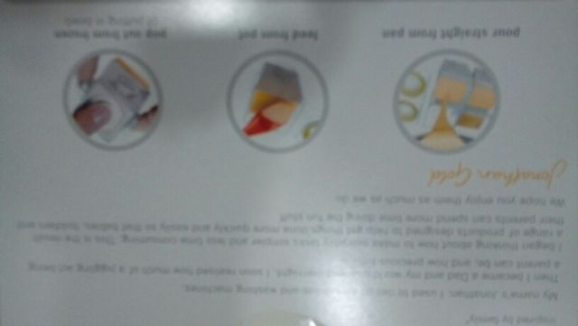 Dosificador de leche bebé