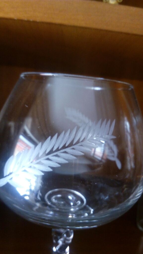 Copas de cristal finisimo