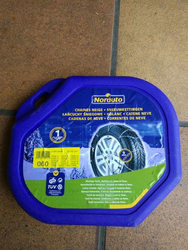 Cadenas de nieve a estrenar