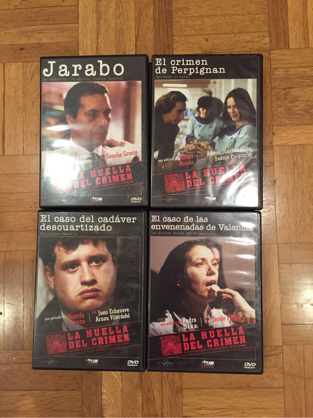 9 DVD LA HUELLA DEL CRIMEN 