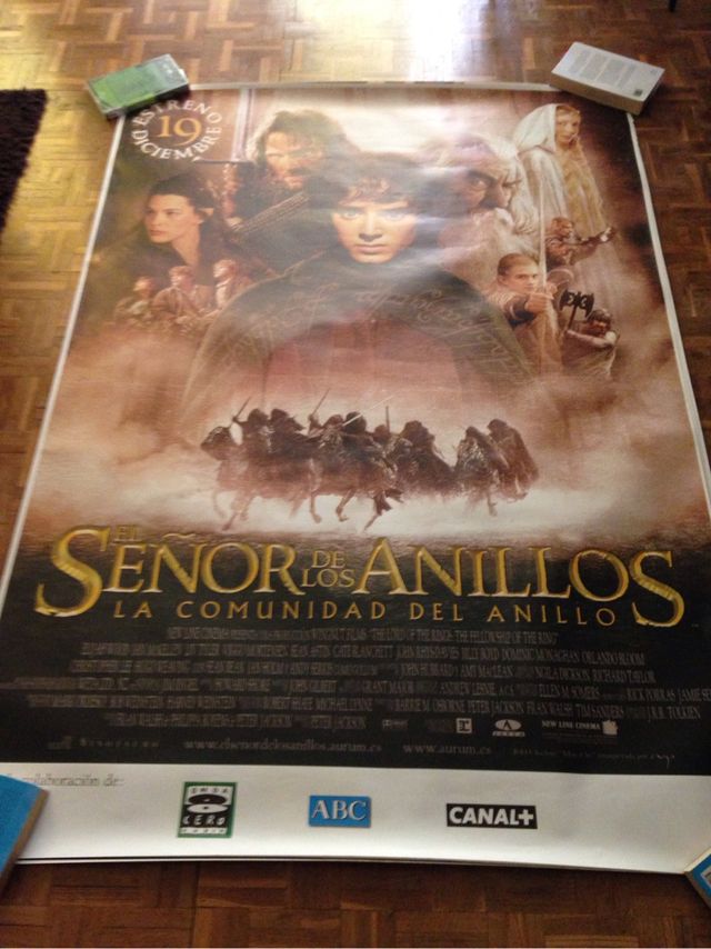 Poster El señor de los anillos: la comunidad