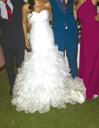 vestido estilo flamenco de segunda mano en wallapop