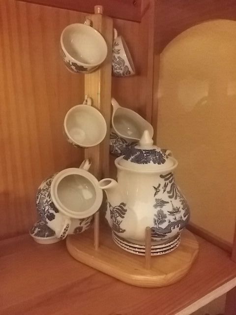 PORCELANA AZUL INGLESA OLD WILLOW