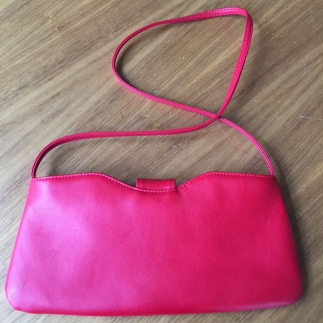 Borsa Rossa ZEUS in pelle