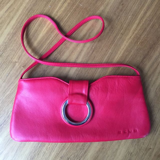 Borsa Rossa ZEUS in pelle