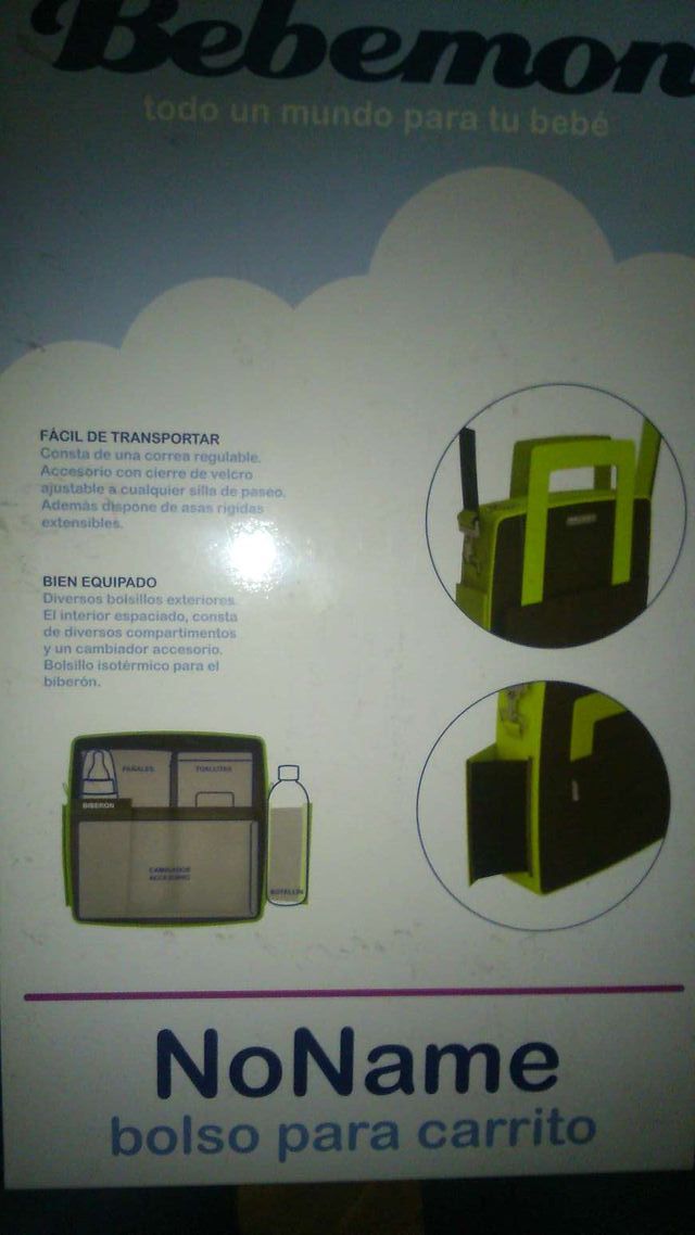 Bolso silla bebé a estrenar