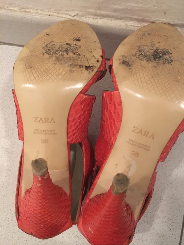 Zapatos piel serpiente