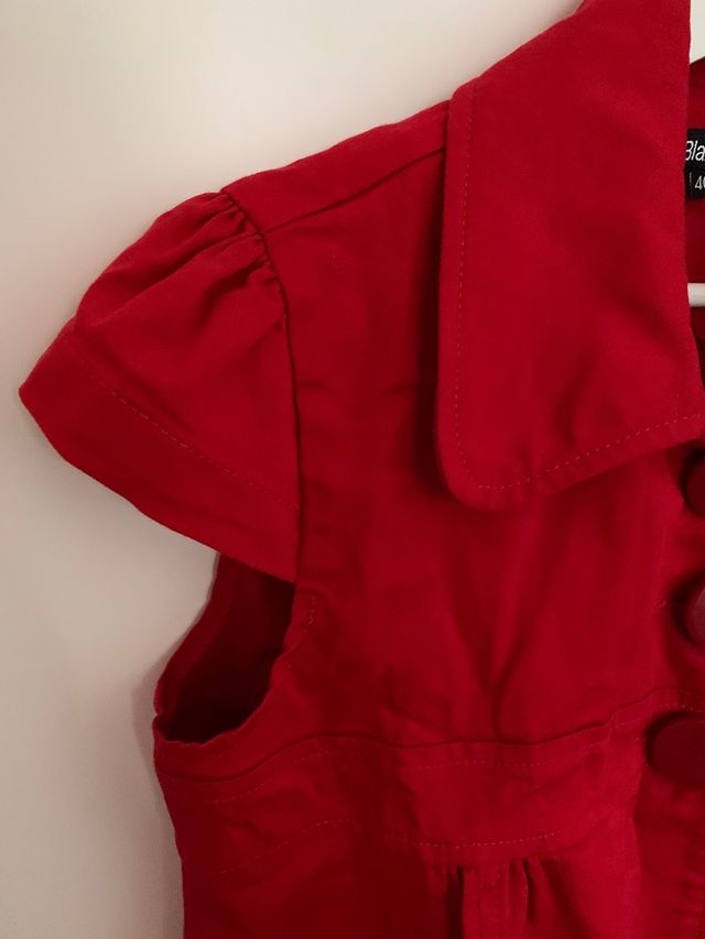 Chaleco rojo de Blanco