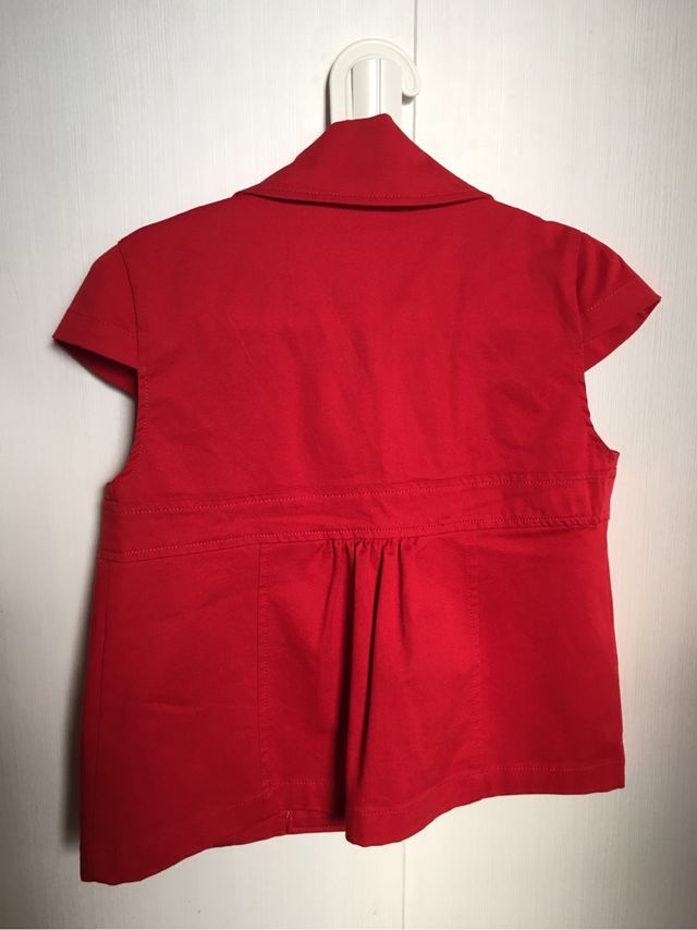 Chaleco rojo de Blanco