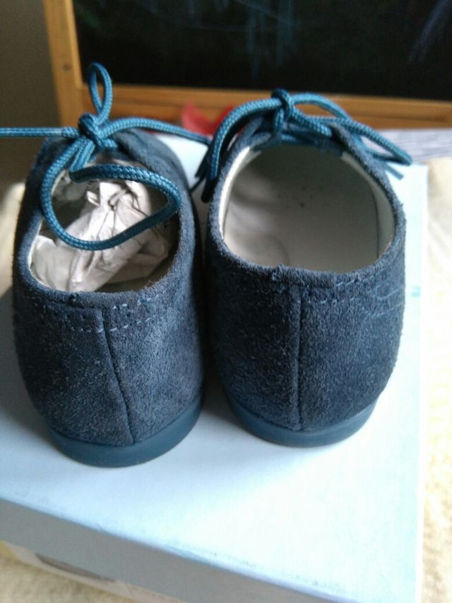 Zapatos bebé talla 21 color azul