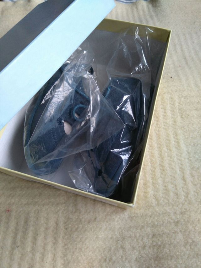 Zapatos bebé talla 21 color azul