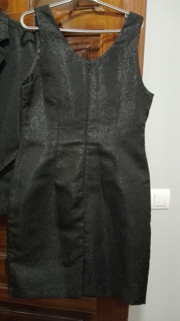 Conjunto de vestido y chaqueta talla 42