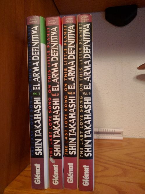 Manga "El arma definitiva" - Tomos 1 al 4