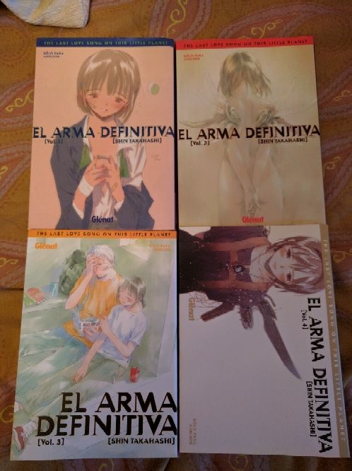 Manga "El arma definitiva" - Tomos 1 al 4