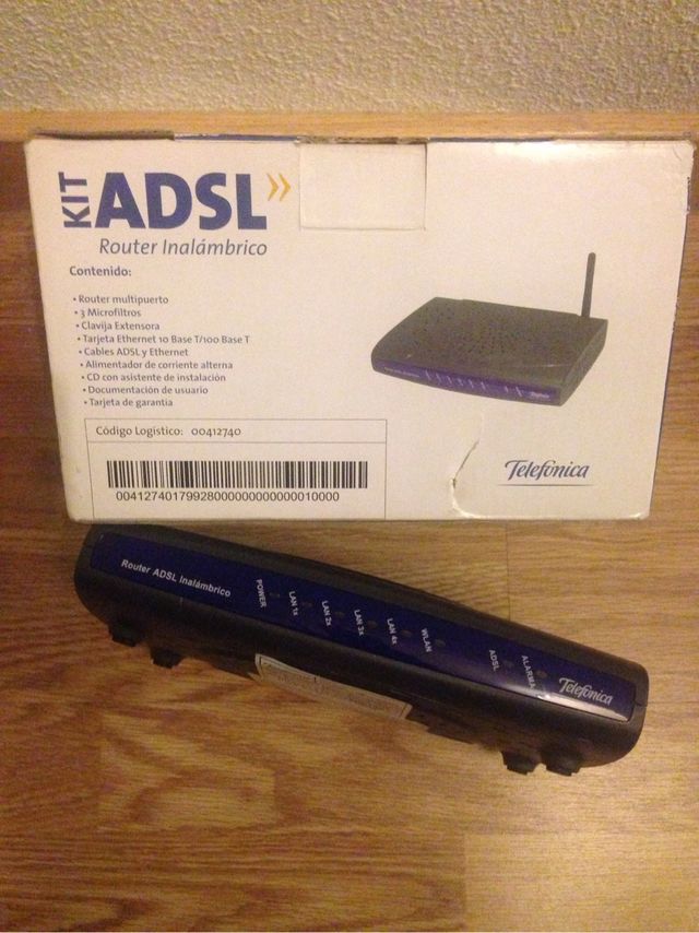 Router Inalámbrico Wifi + Cable De Red