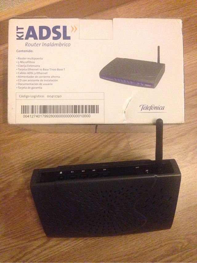 Router Inalámbrico Wifi + Cable De Red