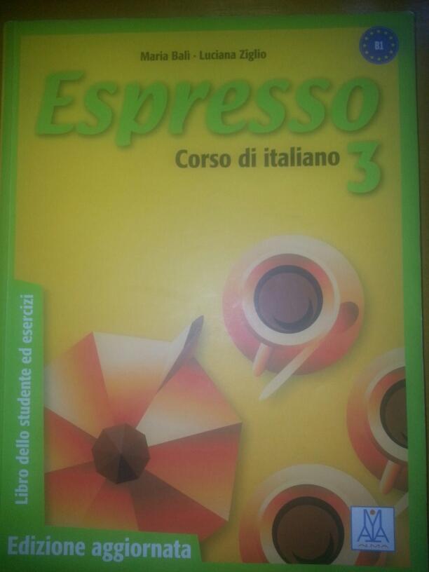 Libro de italiano Espresso 3. Sin CD