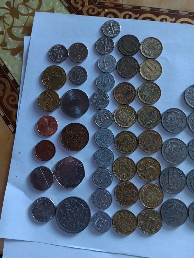 Billetes Antiguos y monedas