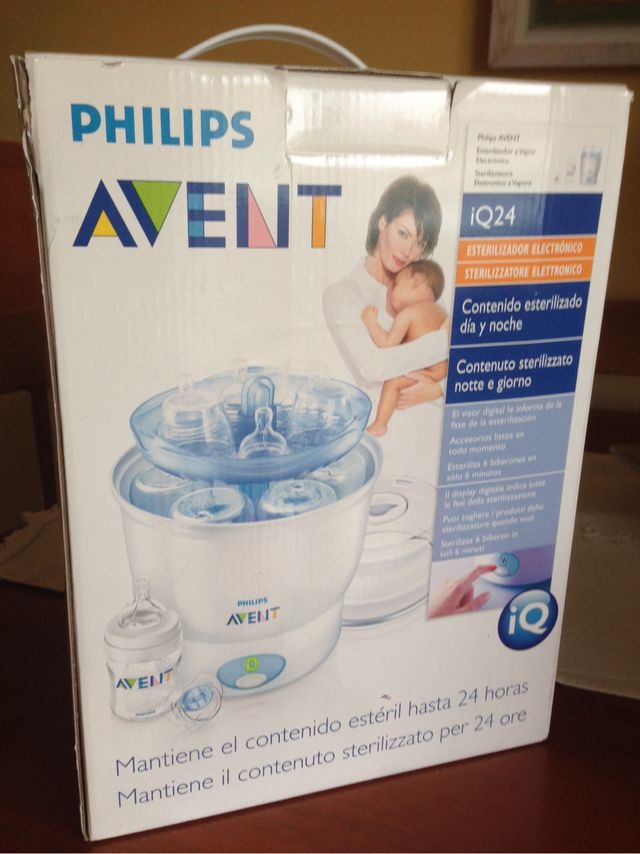 Esterilizador bibero Avent.