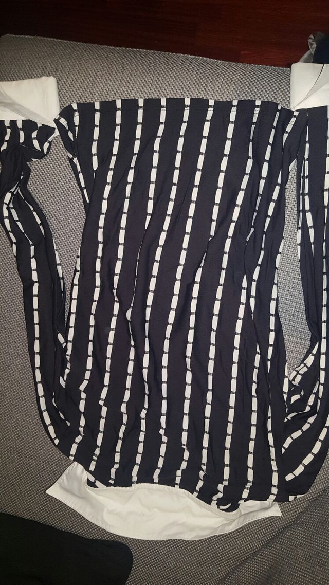 Niki Cortefiel blanco y negro