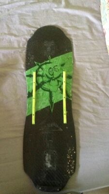 Tabla longboarg fibra de carbono