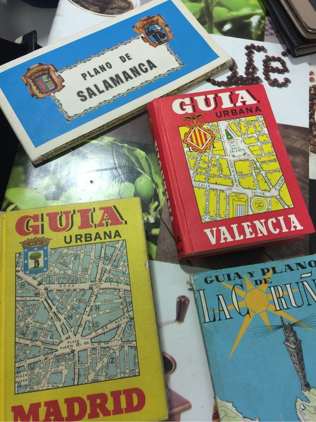 Callejeros antiguos Salamanca Madrid