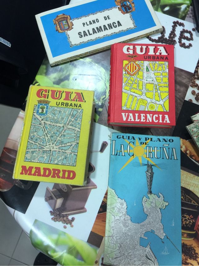 Callejeros antiguos Salamanca Madrid