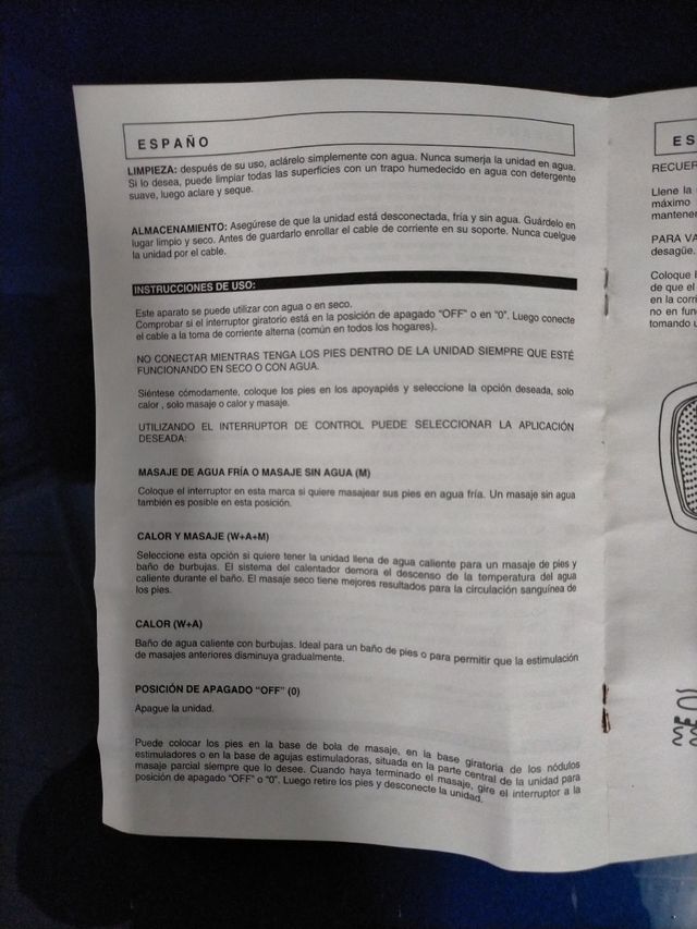 Masaje pies , hidromasaje pies