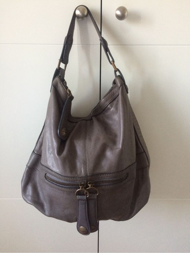 Bolso gris Gerard Darel