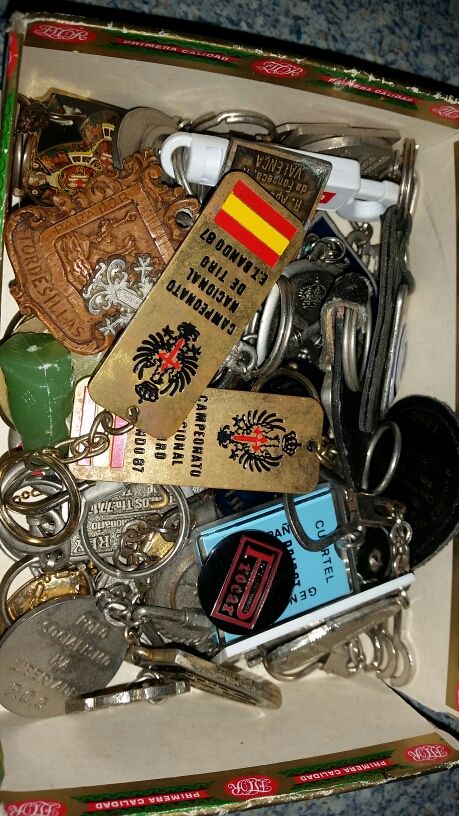 Llaveros años 70 coleccionista