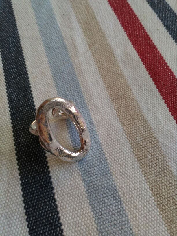 Anillo plata Tous