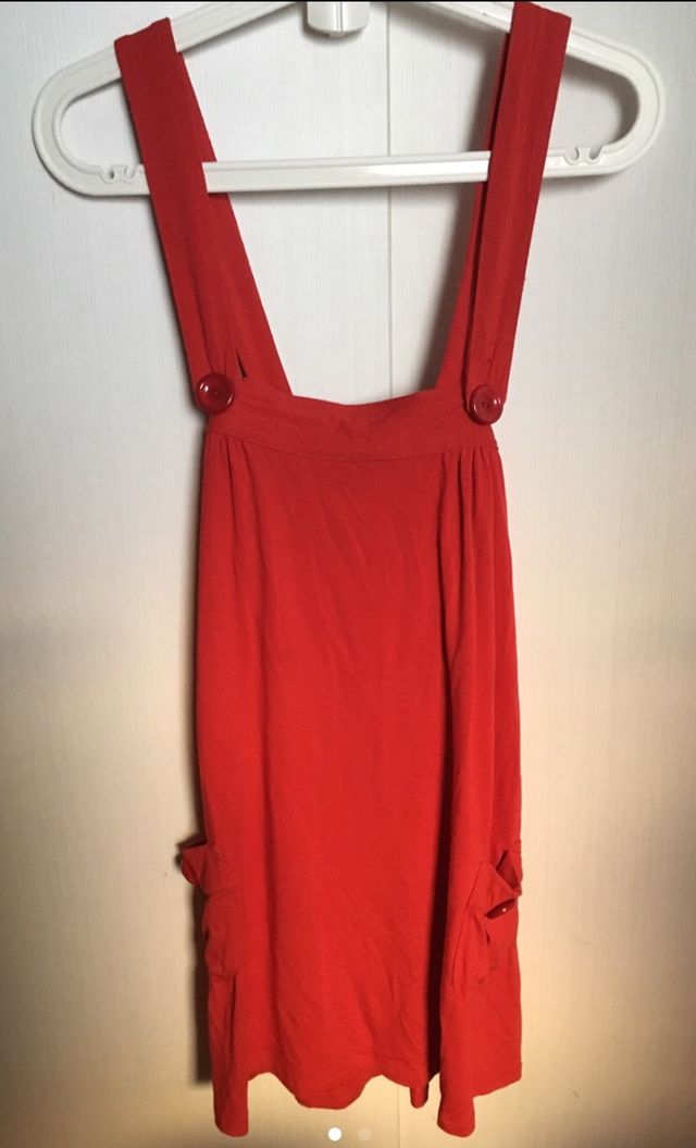 Vestido rojo de Blanco