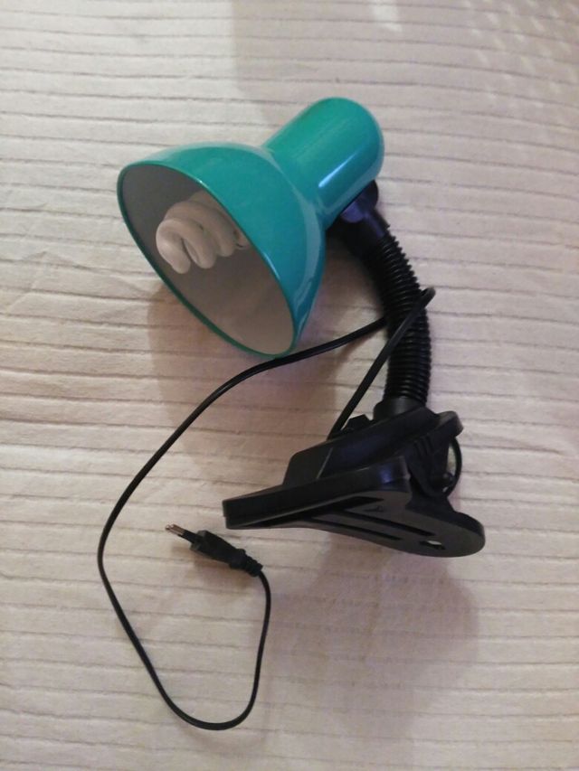 Lámpara colgar o de pinza 3 colores disponibles