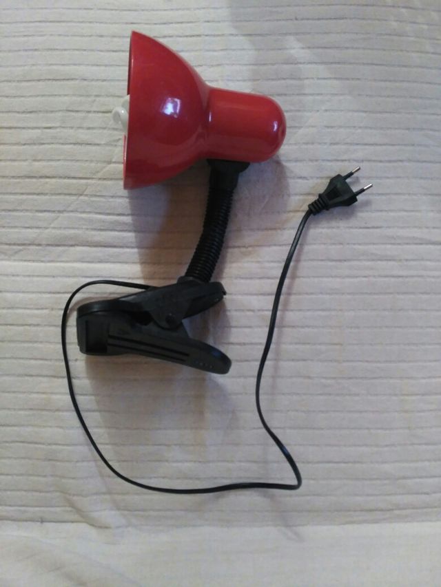 Lámpara colgar o de pinza 3 colores disponibles