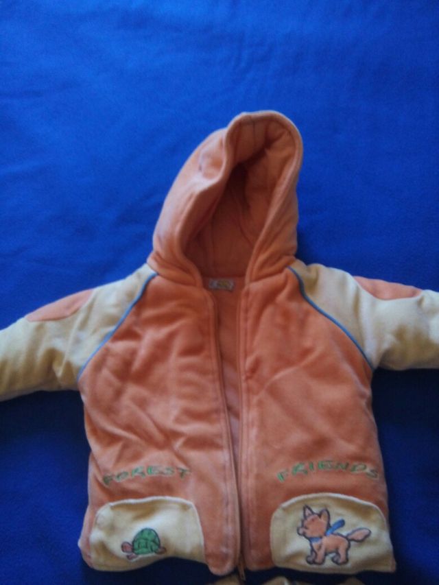 Traje y abrigo bebe.
