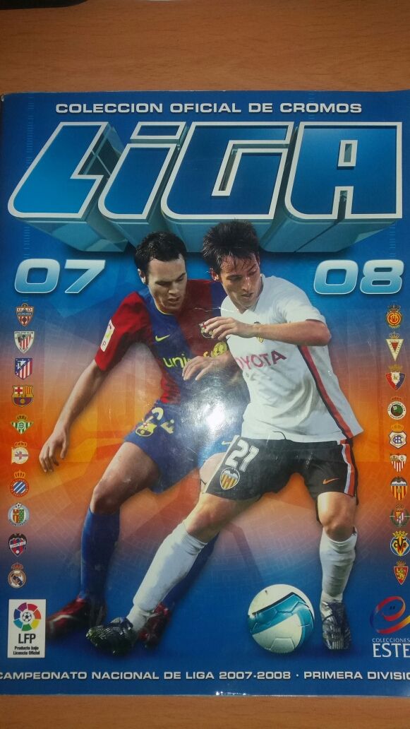 Álbum liga BBVA 2007-2008