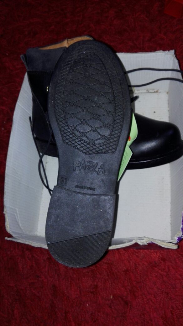 botas paola de pablosky talla 31
