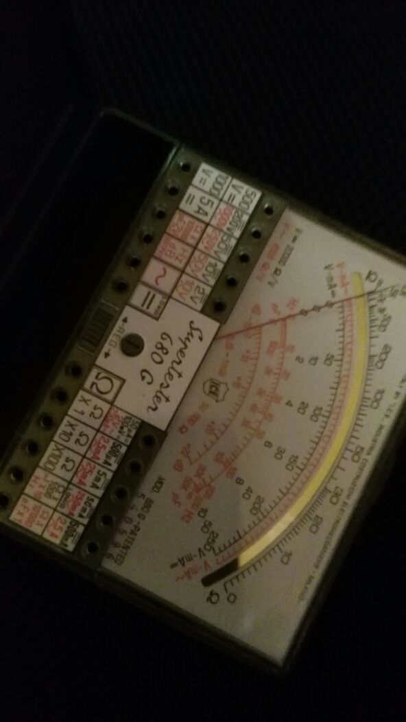 Supertester ICEMILANO 680G pieza de coleccionista