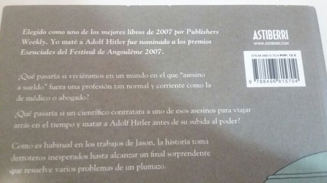 Yo maté a Adolf Hitler (libro-comic).