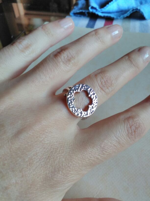 Anillo plata Tous