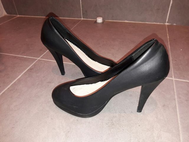 Zapatos negros salón talla39