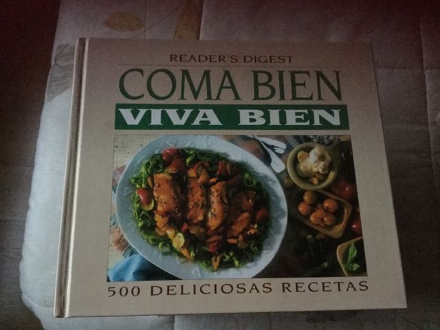 Libro De Recetas, Coma Bien, Viva Bien.