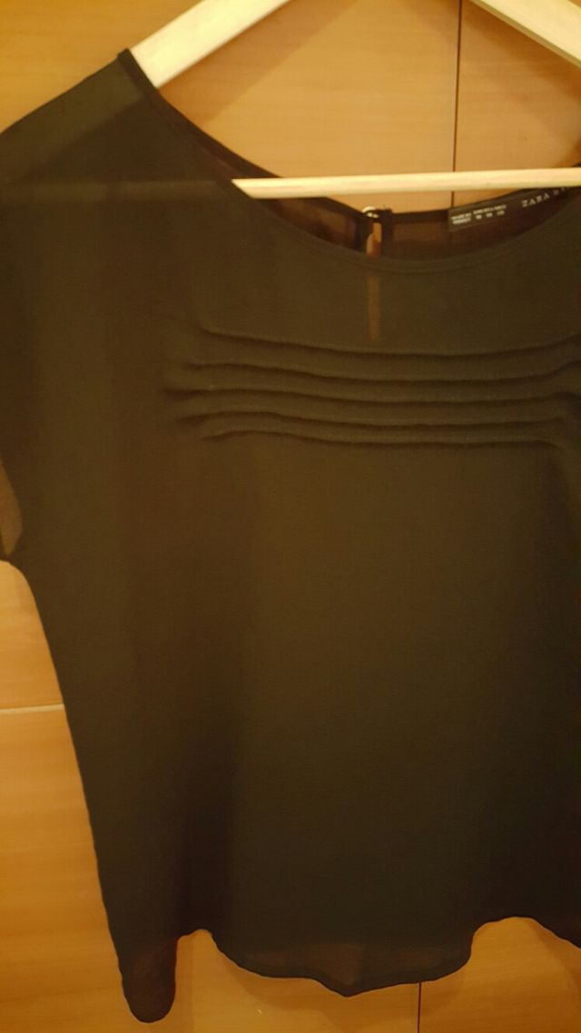 Camiseta de gasa zara