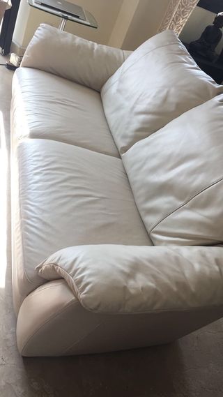 sofa blanco wallapop sof 225 de piel blanco de segunda mano en wallapop sofa blanco wallapop sof 225 de piel blanco de segunda mano en wallapop
