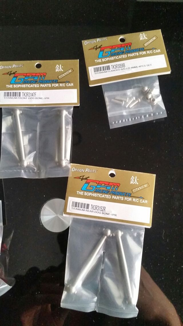 Kyosho V-One RRR respuestos y mejoras GPM