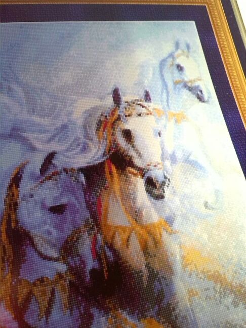 Grafico de punto de cruz