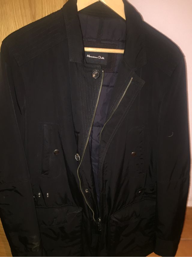 Chaquetón tres cuartos Massimo Dutti 